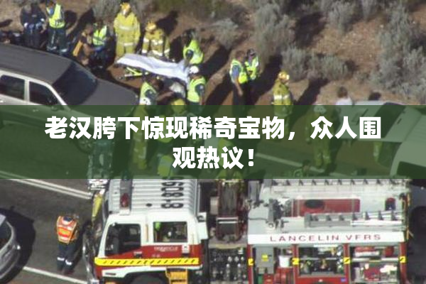 老汉胯下惊现稀奇宝物，众人围观热议！