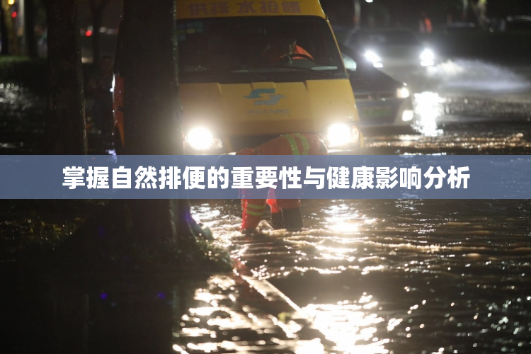 掌握自然排便的重要性与健康影响分析