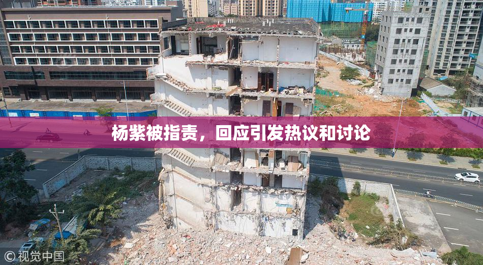 杨紫被指责，回应引发热议和讨论