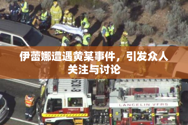 伊蕾娜遭遇黄某事件，引发众人关注与讨论
