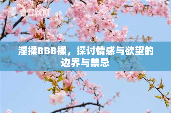 淫揉BBB揉，探讨情感与欲望的边界与禁忌
