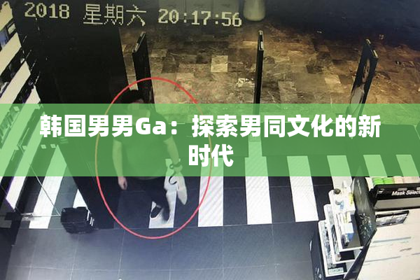 韩国男男Ga：探索男同文化的新时代