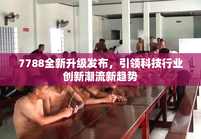 7788全新升级发布，引领科技行业创新潮流新趋势