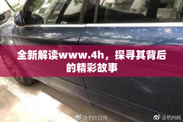 全新解读www.4h，探寻其背后的精彩故事