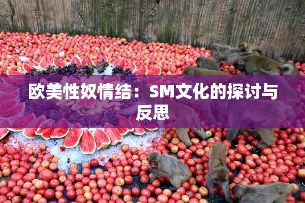 欧美性奴情结：SM文化的探讨与反思