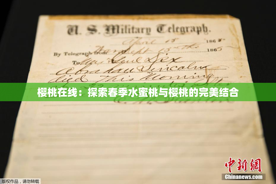 樱桃在线：探索春季水蜜桃与樱桃的完美结合