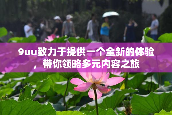 9uu致力于提供一个全新的体验，带你领略多元内容之旅
