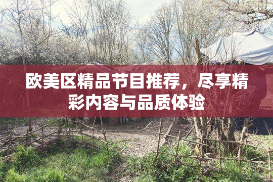 欧美区精品节目推荐，尽享精彩内容与品质体验