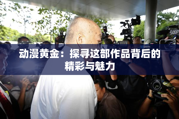 动漫黄金：探寻这部作品背后的精彩与魅力