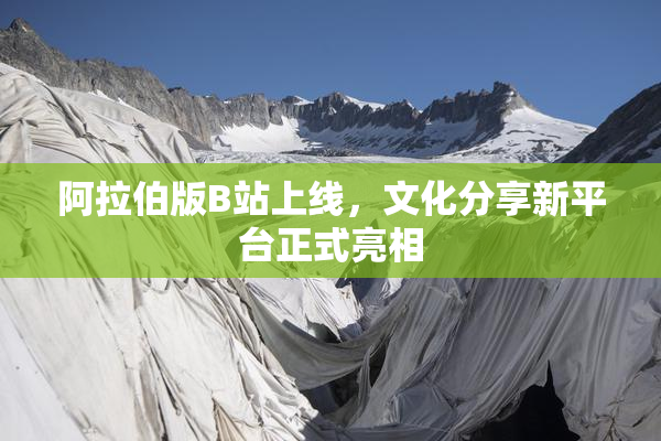 阿拉伯版B站上线，文化分享新平台正式亮相