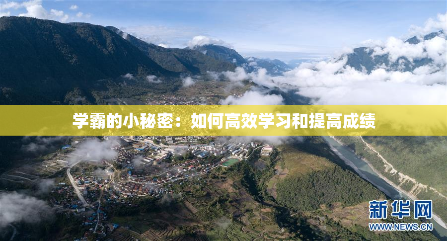 学霸的小秘密：如何高效学习和提高成绩