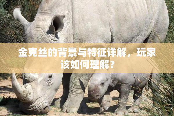 金克丝的背景与特征详解，玩家该如何理解？