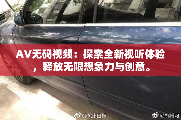 AV无码视频：探索全新视听体验，释放无限想象力与创意。
