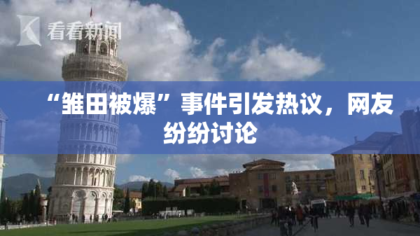 “雏田被爆”事件引发热议，网友纷纷讨论