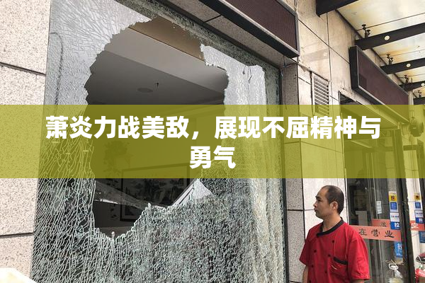 萧炎力战美敌，展现不屈精神与勇气