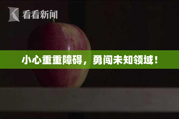 小心重重障碍，勇闯未知领域！