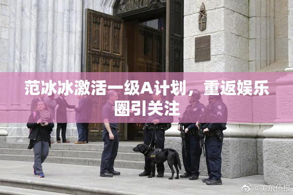范冰冰激活一级A计划，重返娱乐圈引关注