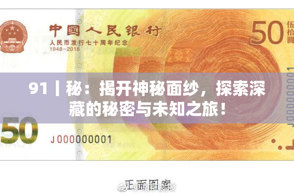 91丨秘：揭开神秘面纱，探索深藏的秘密与未知之旅！