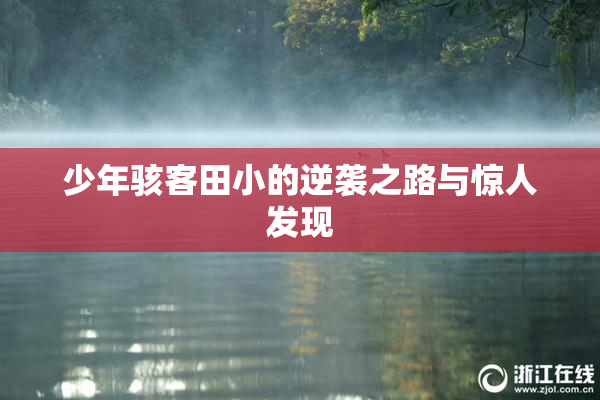 少年骇客田小的逆袭之路与惊人发现