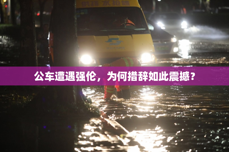 公车遭遇强伦，为何措辞如此震撼？