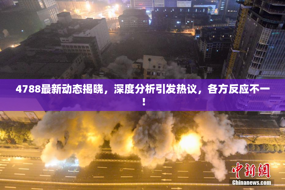 4788最新动态揭晓，深度分析引发热议，各方反应不一！