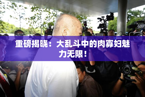 重磅揭晓：大乱斗中的肉寡妇魅力无限！
