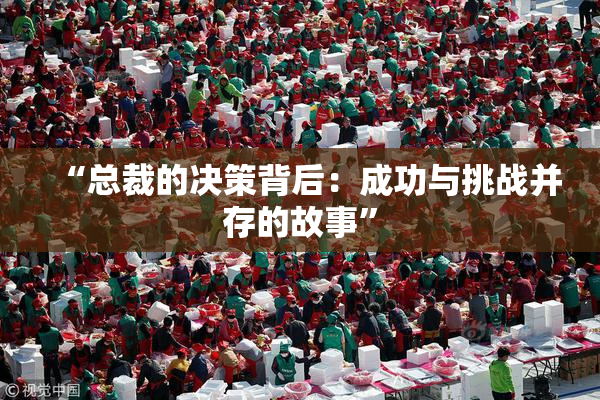 “总裁的决策背后：成功与挑战并存的故事”