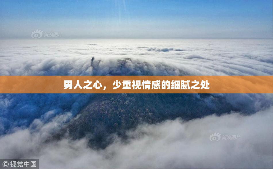 男人之心，少重视情感的细腻之处