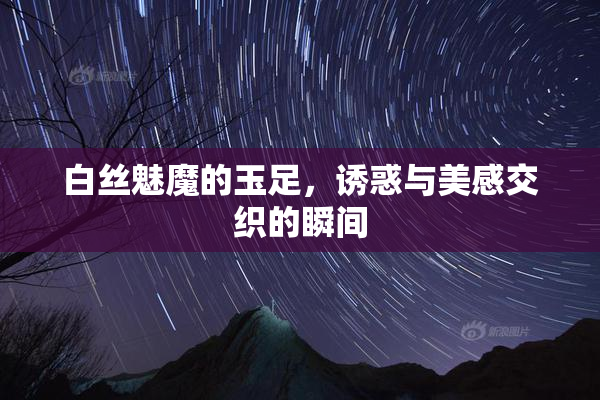 白丝魅魔的玉足，诱惑与美感交织的瞬间