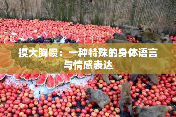摸大胸喷：一种特殊的身体语言与情感表达