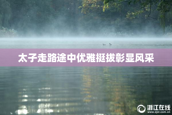 太子走路途中优雅挺拔彰显风采