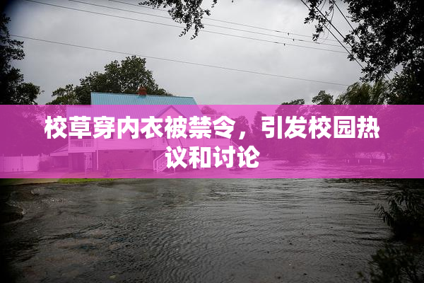 校草穿内衣被禁令，引发校园热议和讨论