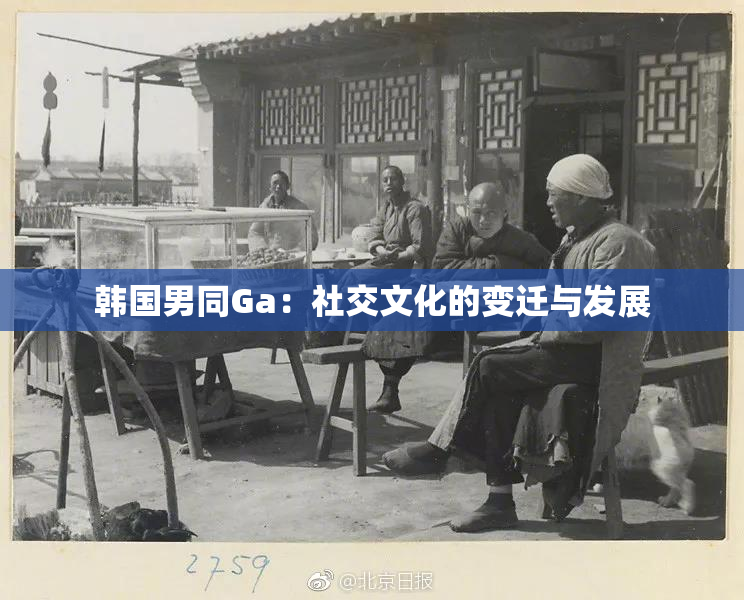 韩国男同Ga：社交文化的变迁与发展