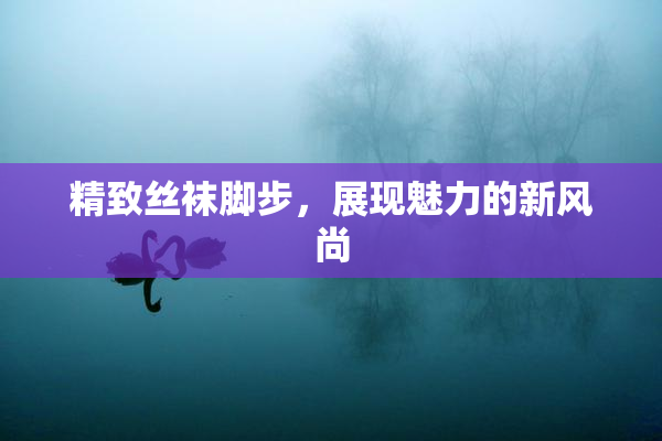 精致丝袜脚步，展现魅力的新风尚