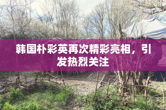 韩国朴彩英再次精彩亮相，引发热烈关注