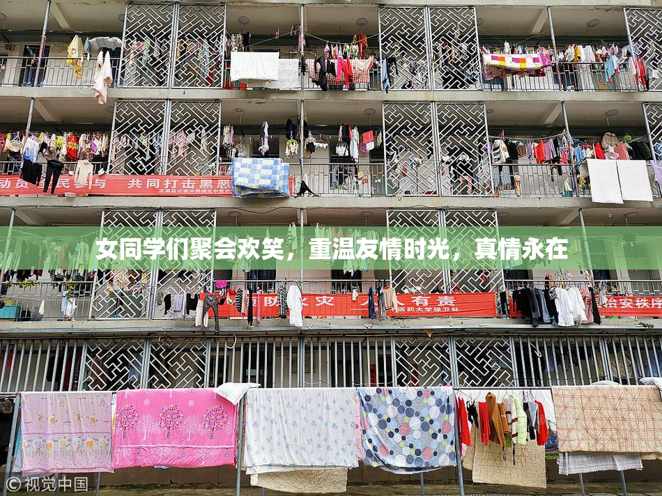 女同学们聚会欢笑，重温友情时光，真情永在