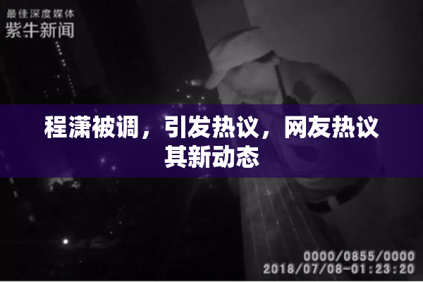 程潇被调，引发热议，网友热议其新动态