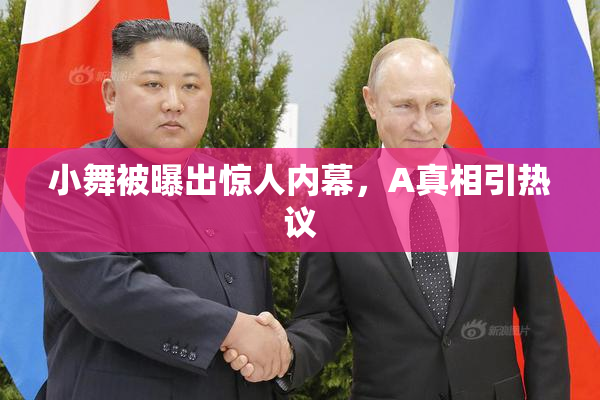 小舞被曝出惊人内幕，A真相引热议