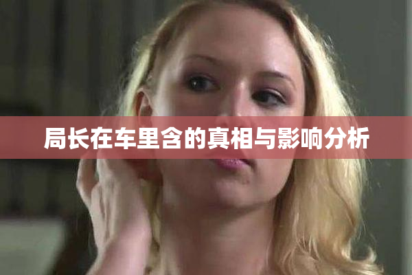 局长在车里含的真相与影响分析