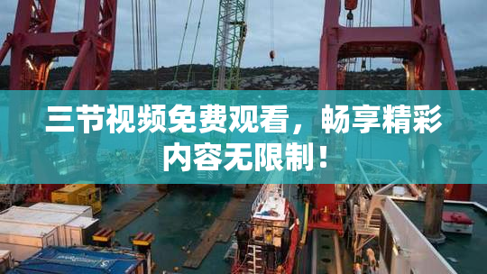 三节视频免费观看，畅享精彩内容无限制！