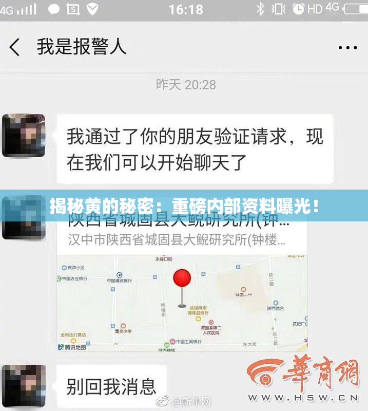 揭秘黄的秘密：重磅内部资料曝光！