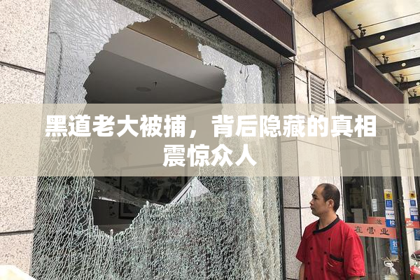 黑道老大被捕，背后隐藏的真相震惊众人