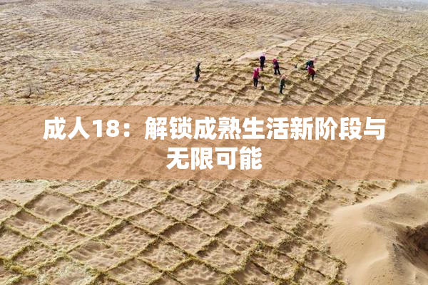 成人18：解锁成熟生活新阶段与无限可能