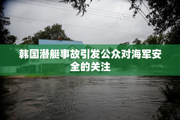 韩国潜艇事故引发公众对海军安全的关注