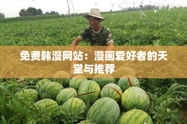 免费韩漫网站：漫画爱好者的天堂与推荐