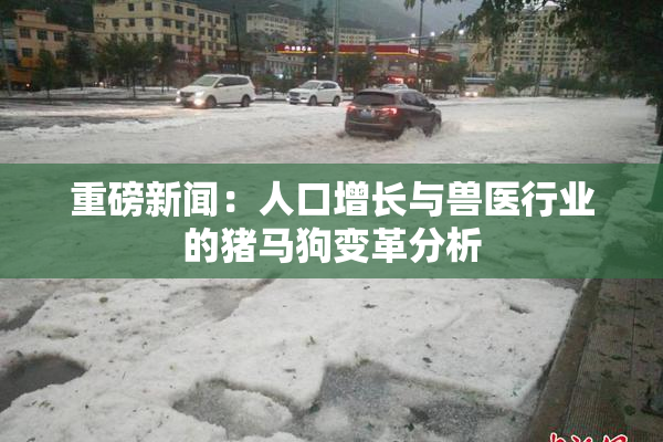 重磅新闻：人口增长与兽医行业的猪马狗变革分析
