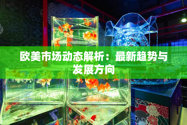 欧美市场动态解析：最新趋势与发展方向