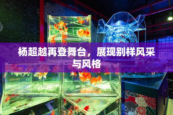 杨超越再登舞台，展现别样风采与风格
