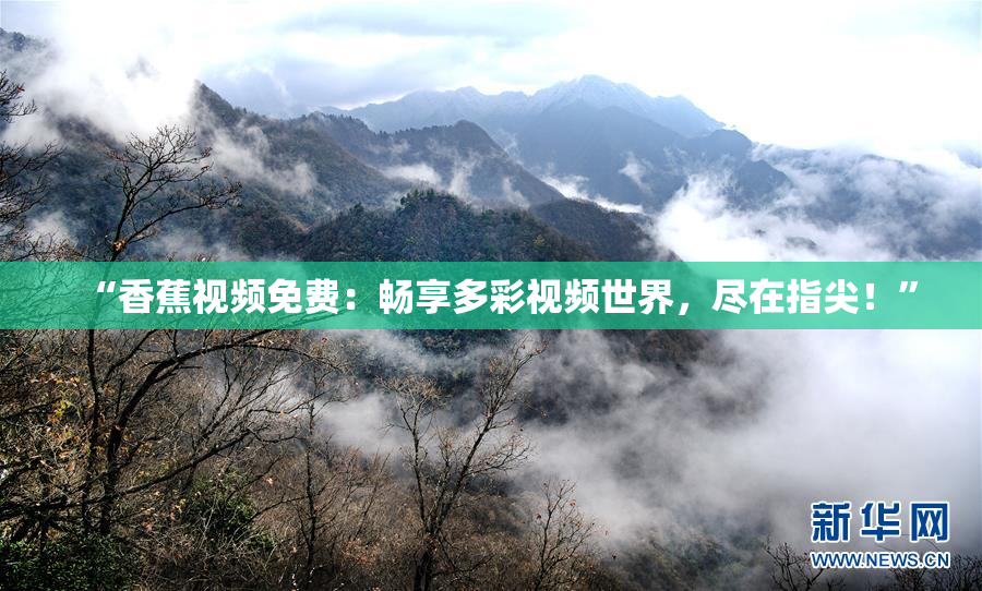 “香蕉视频免费：畅享多彩视频世界，尽在指尖！”