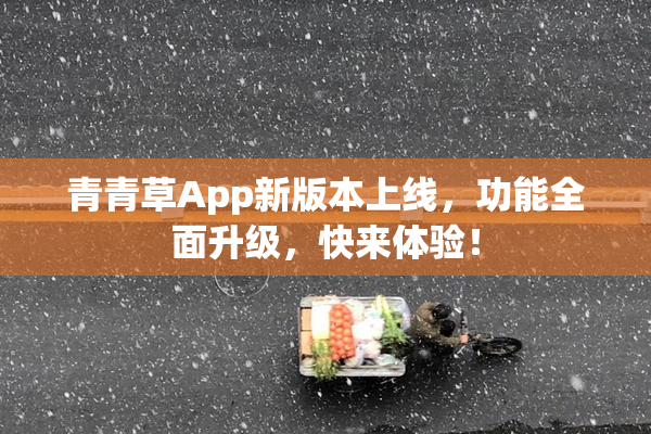 青青草App新版本上线，功能全面升级，快来体验！